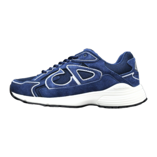 Dior B30 Navy Blue Suede 3SN279ZEI-H520