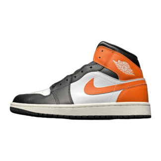 Jordan 1 Mid Black Toe Starfish DQ8426-801