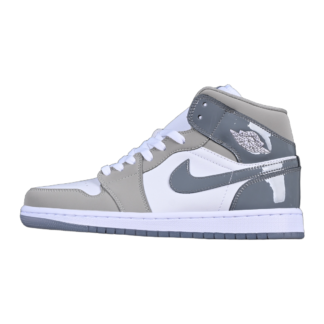 Jordan 1 Mid White Medium Cool Grey HF3193-100