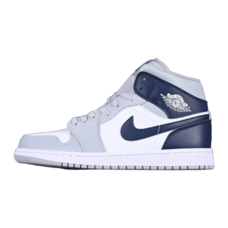 Jordan 1 Mid Wolf Grey Midnight Navy DQ8426-104