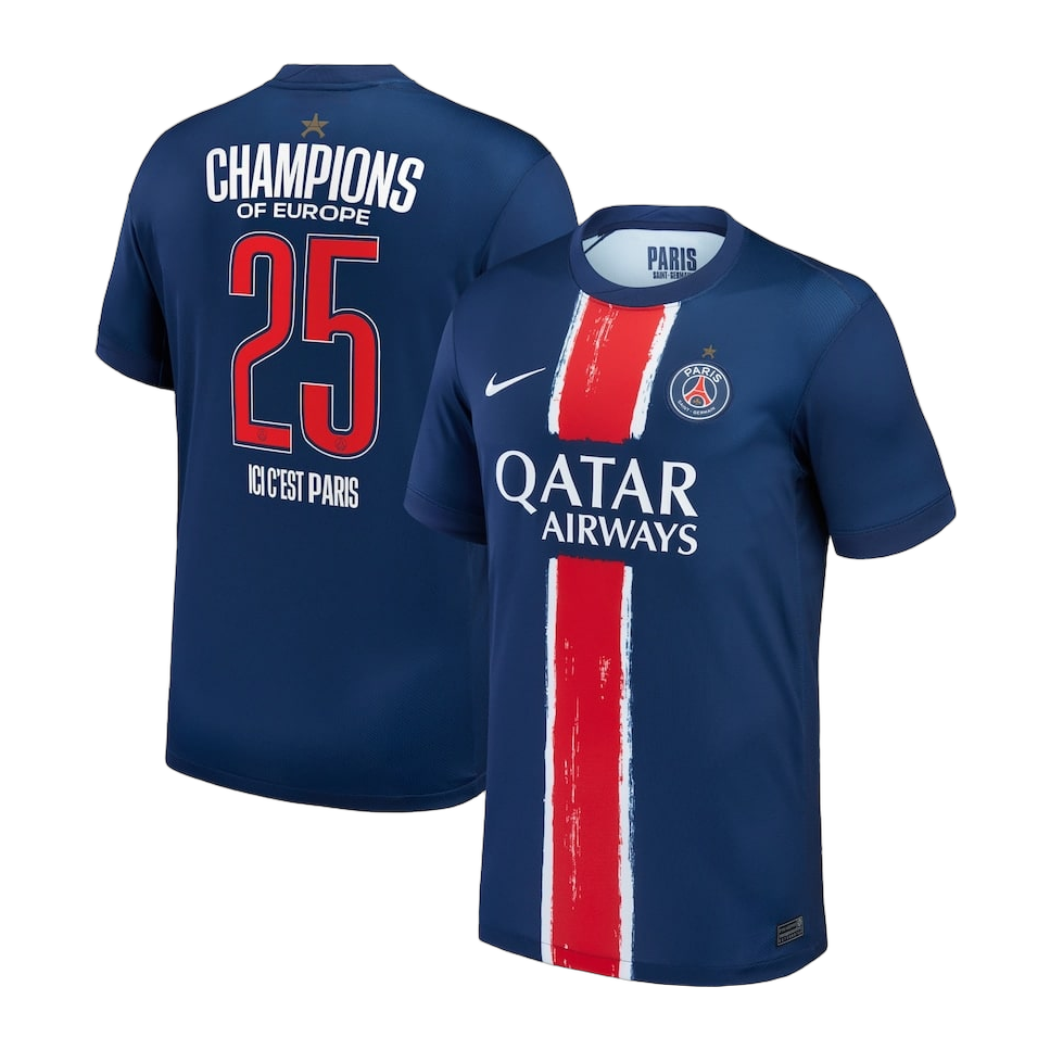 Maillot de Paris Champions League 2025 1 étoile