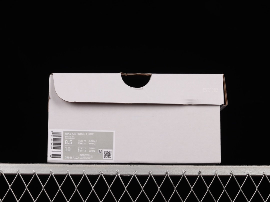 Nike Air Force 1 '07 LV8 White Black DR9867-102 – Image 8