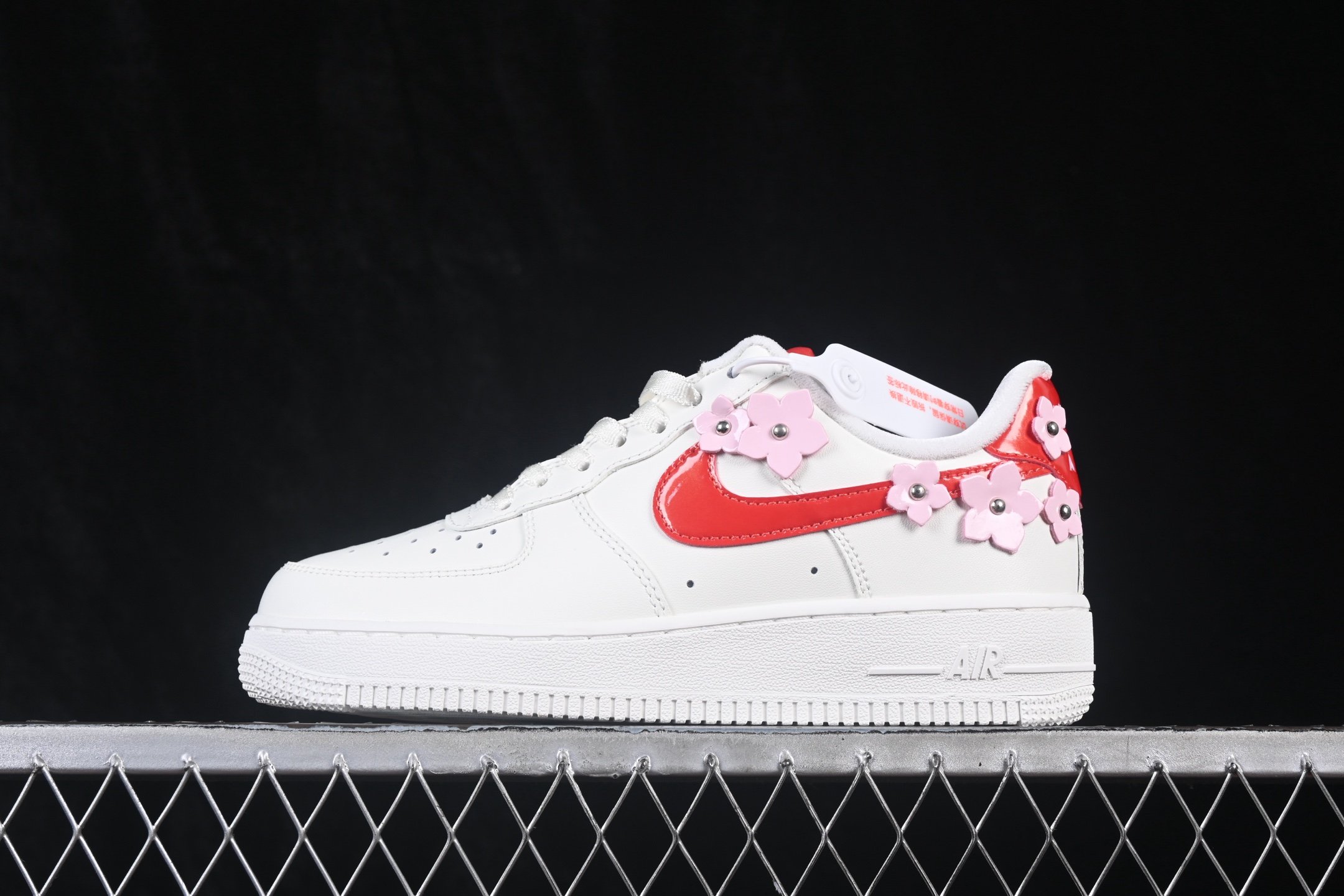 Nike Air Force 1 Low '07 Florette White Wolf Grey IR8637-101 – Image 2