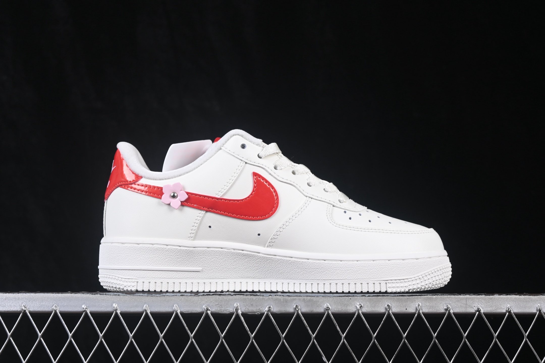 Nike Air Force 1 Low '07 Florette White Wolf Grey IR8637-101 – Image 3