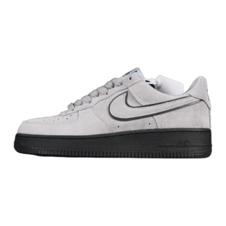 Nike Air Force 1 Low '07 LV8 Light Smoke Grey Suede Black HQ1966-001