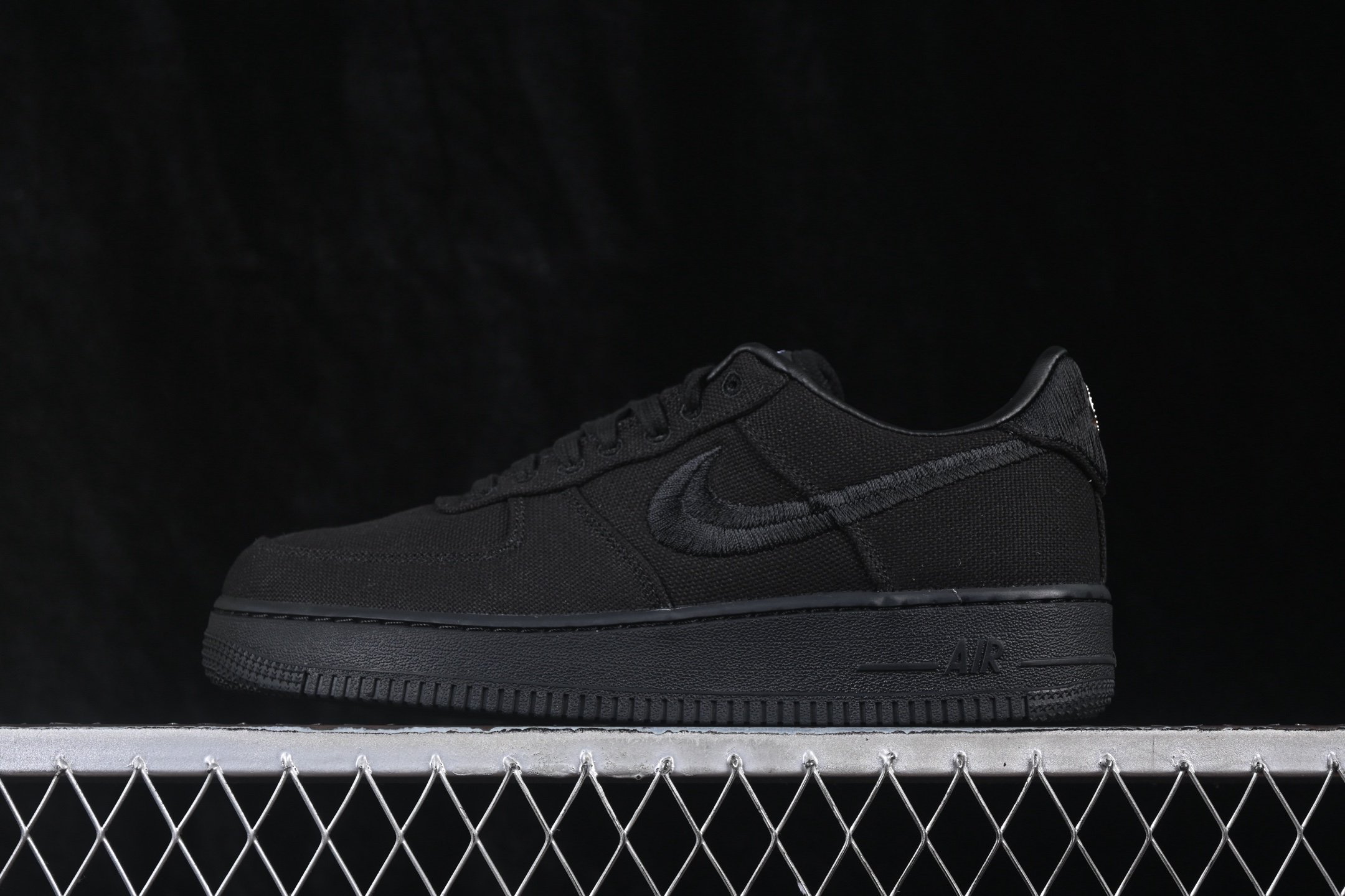 Nike Air Force 1 Low Stussy Black CZ9084-001
