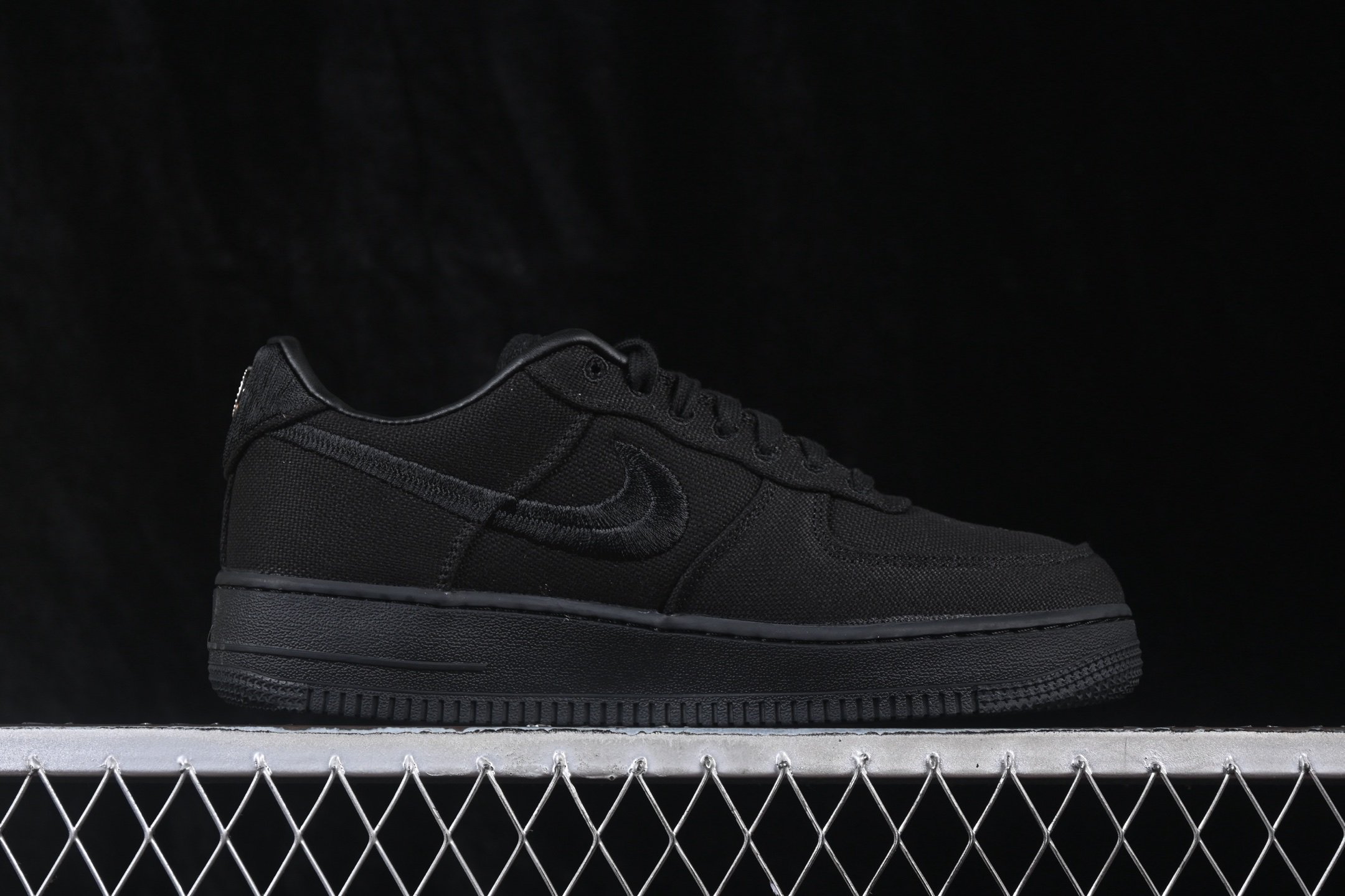 Nike Air Force 1 Low Stussy Black CZ9084-001 – Image 2