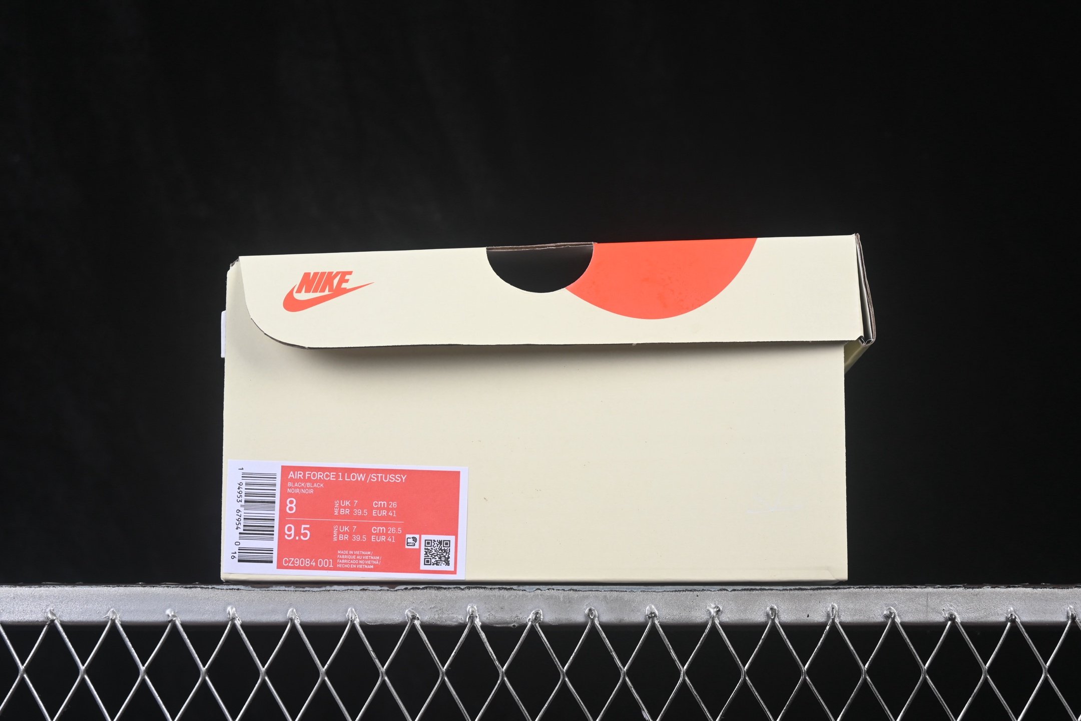 Nike Air Force 1 Low Stussy Black CZ9084-001 – Image 8