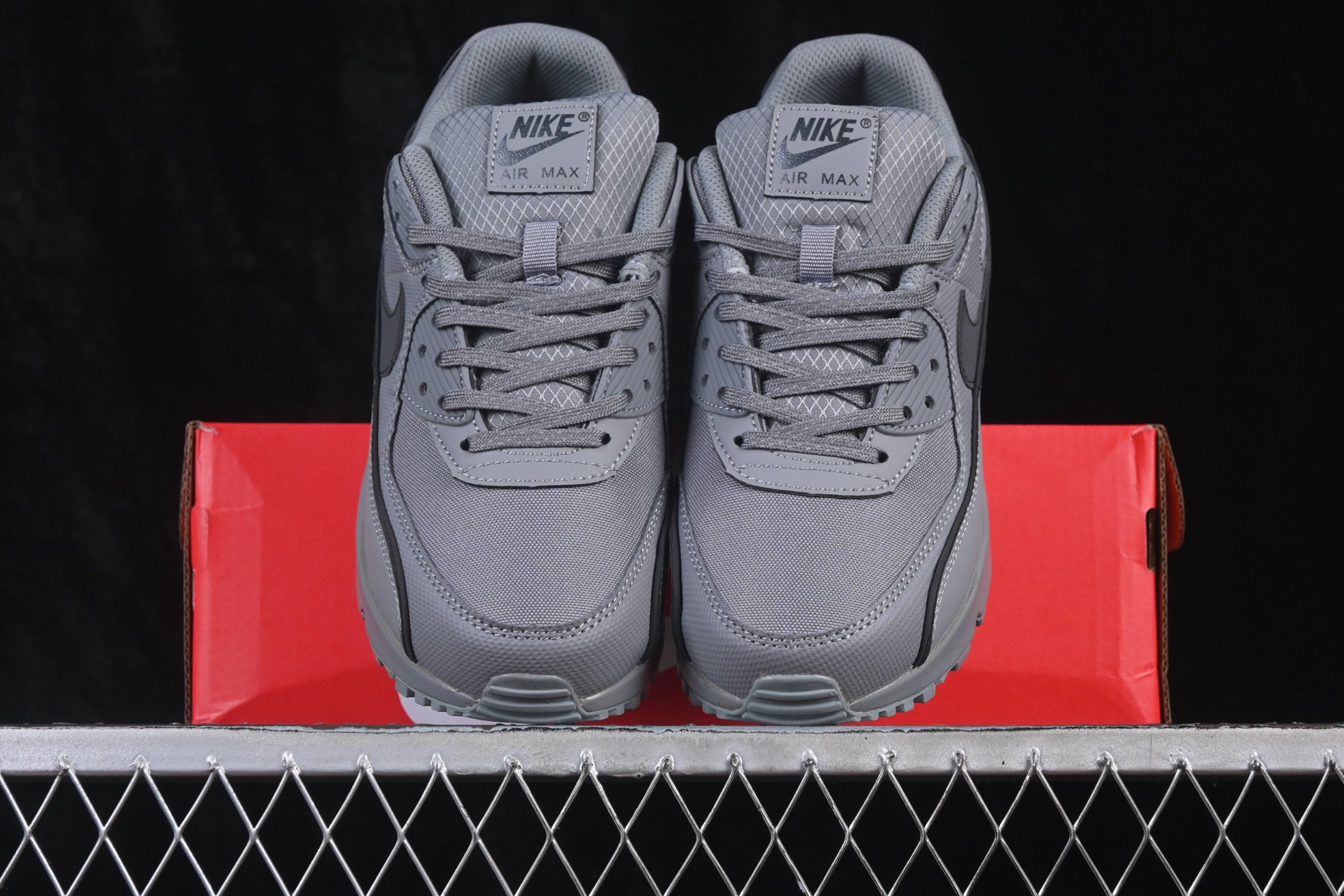 Nike Air Max 90 Premium Smoke Grey Black HV4517-003 – Image 5
