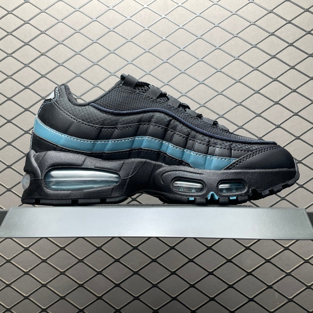 Nike Air Max 95 OG Big Bubble Smoky Blue Black IB1667-004 – Image 3