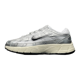 Nike P-6000 White Metallic Silver Flat Silver Black CD6404-105