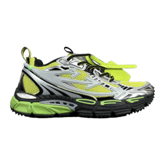 OFF-WHITE Be Right Back Silver Green Fluo OMIA295S25FAB0017270