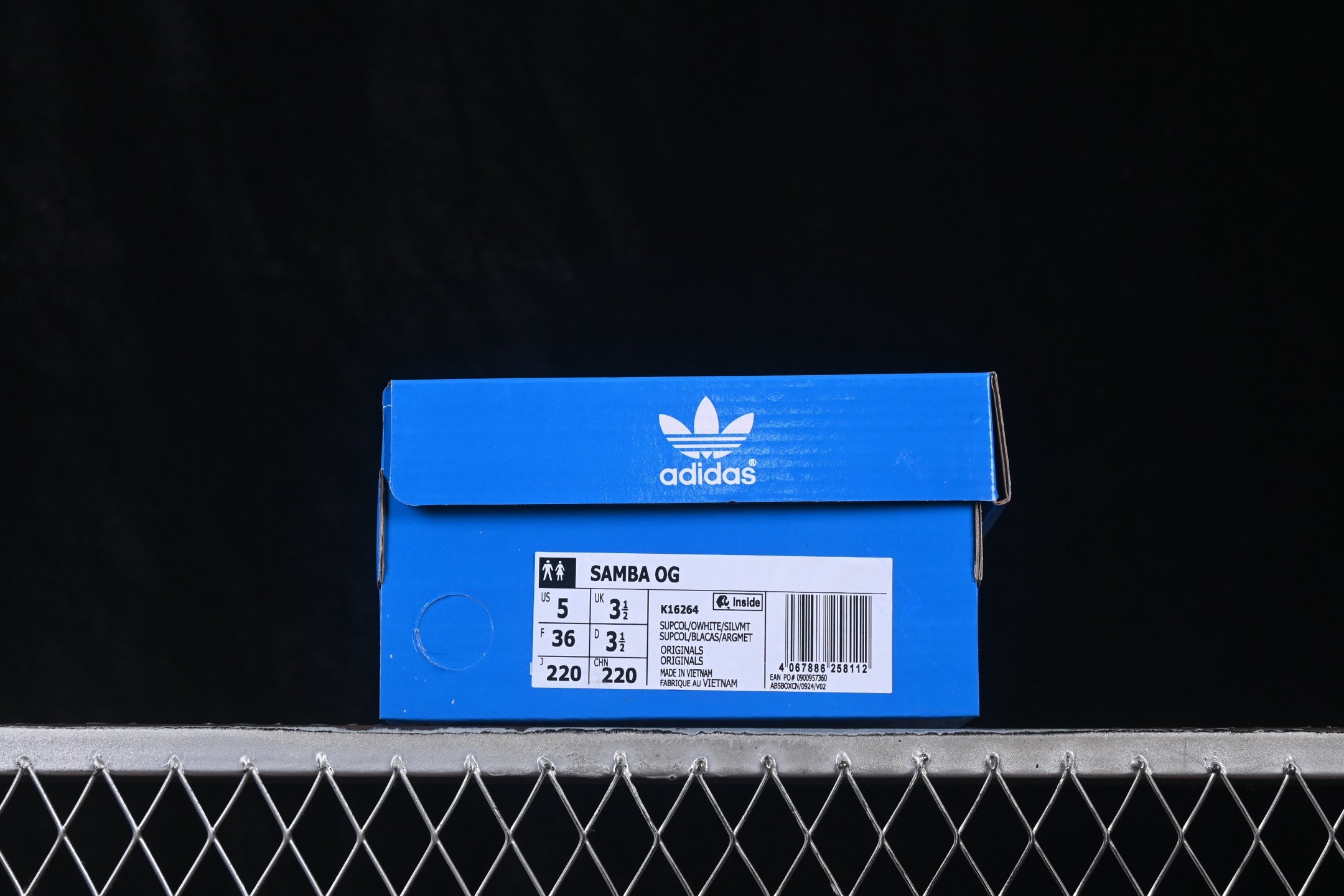 adidas Samba OG 'Supplier Colour Off White Silver Metallic' KI6264 – Image 9