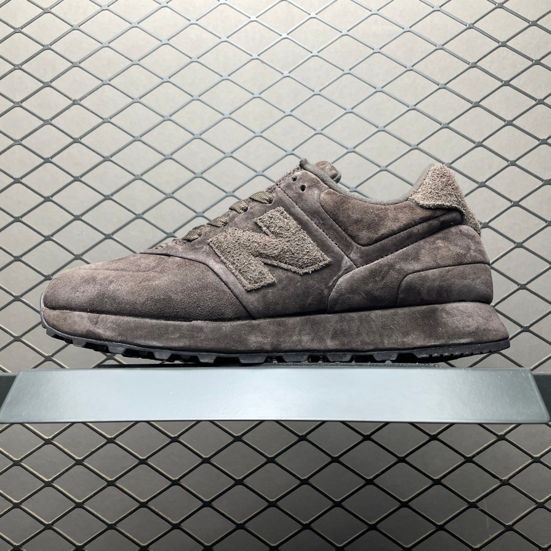 New Balance 574 Legacy Stone Island Ghost Dark Brown U574BSI1 – Image 2