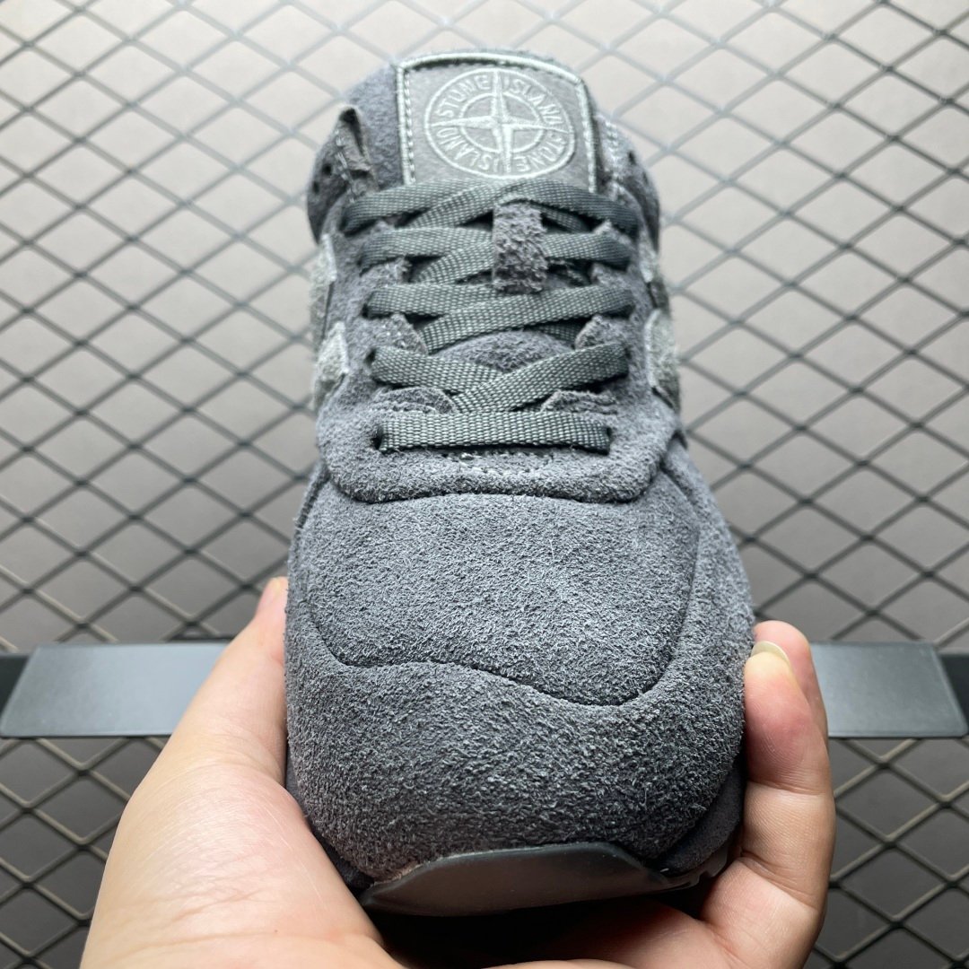 New Balance 574 Legacy Stone Island Ghost Dark Grey U574BST1 – Image 10