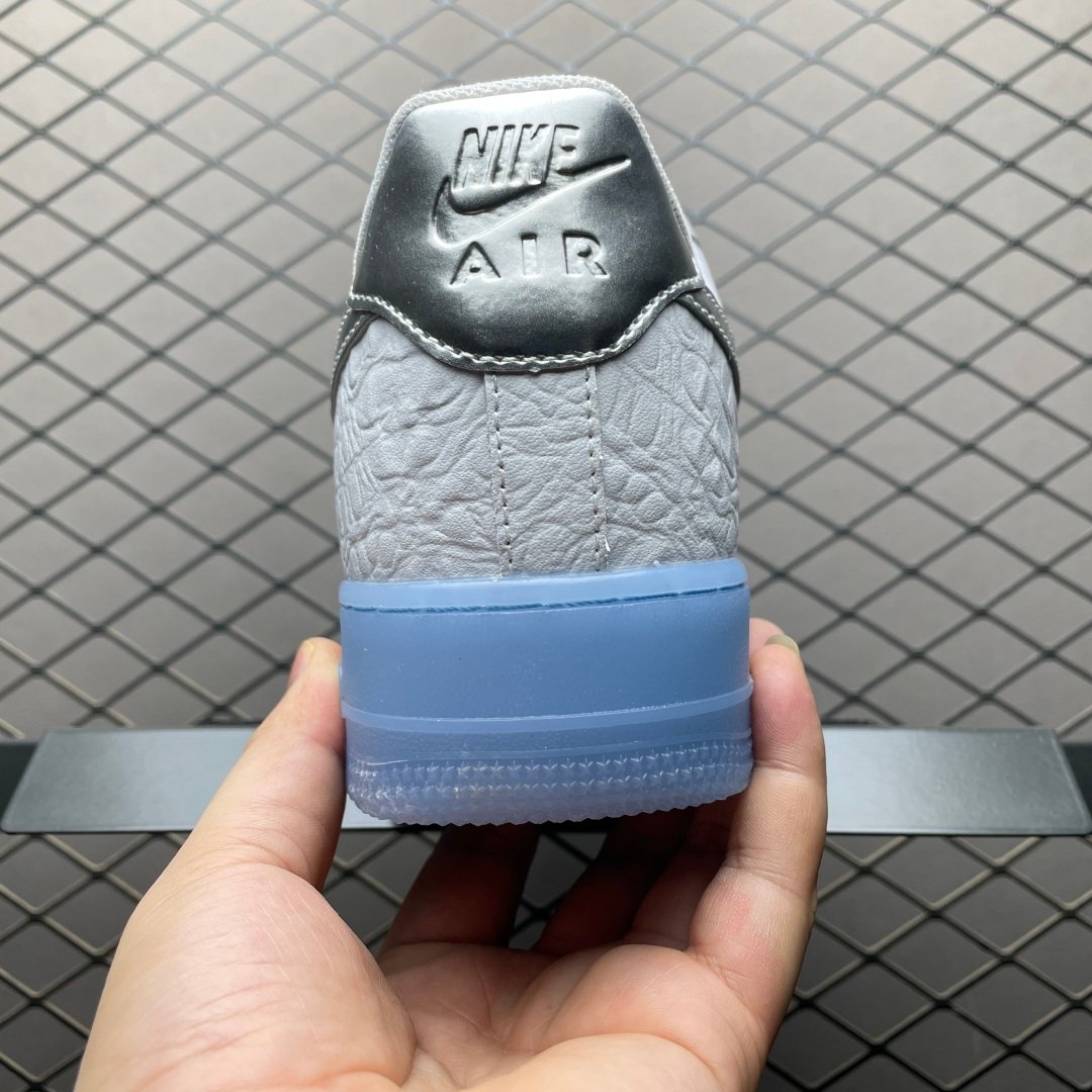 Nike Air Force 1 Low '07 Crocodile White Blue Tint IR1981-100 – Image 3