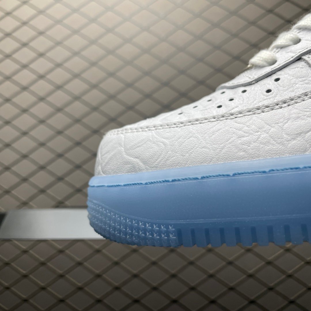 Nike Air Force 1 Low '07 Crocodile White Blue Tint IR1981-100 – Image 7