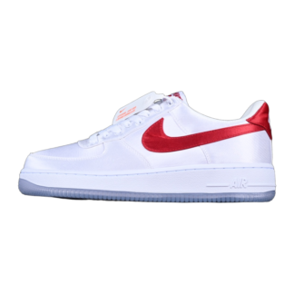 Nike Air Force 1 Low '07 Satin White Varsity Red DX6541-100