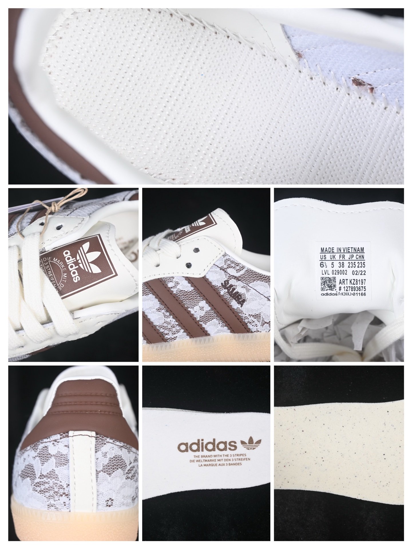 Adidas Samba OG Off White Earth Strata Floral KZ8197 – Image 10