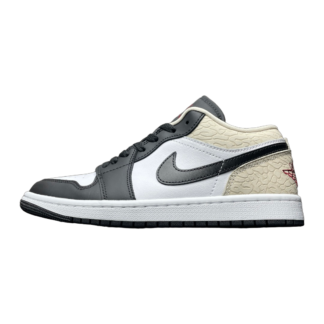 Air Jordan 1 Low SE 'Black White Light Orewood Brown' IQ5490-007