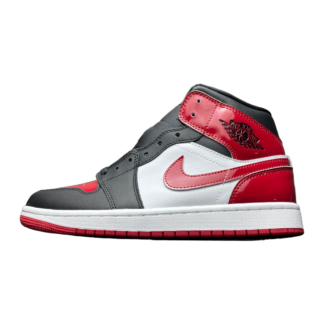 Jordan 1 Mid SE Patent Bred Toe HV4091-006