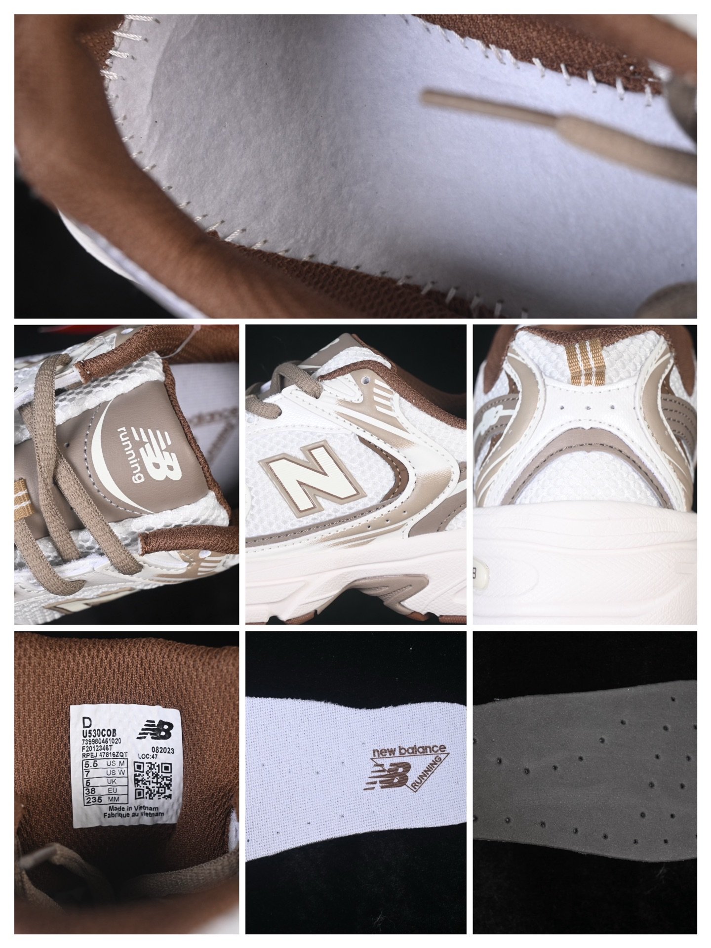 New Balance 530 Sea Salt Driftwood U530COB – Image 10