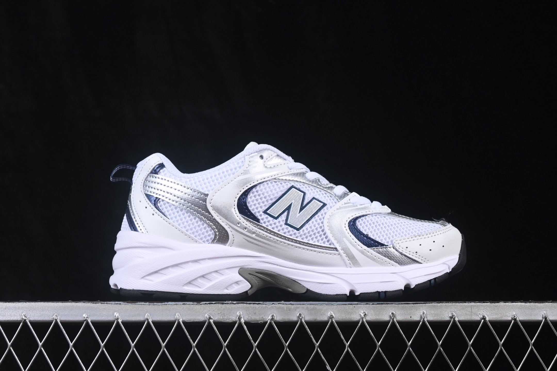 New Balance 530 White Natural Indigo GR530SB1 – Image 3