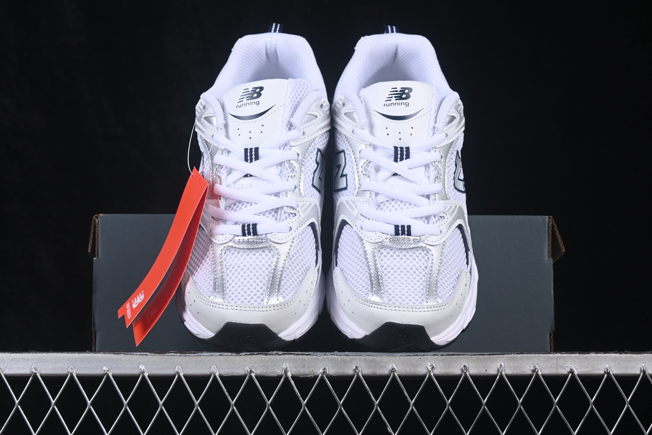 New Balance 530 White Natural Indigo GR530SB1 – Image 5