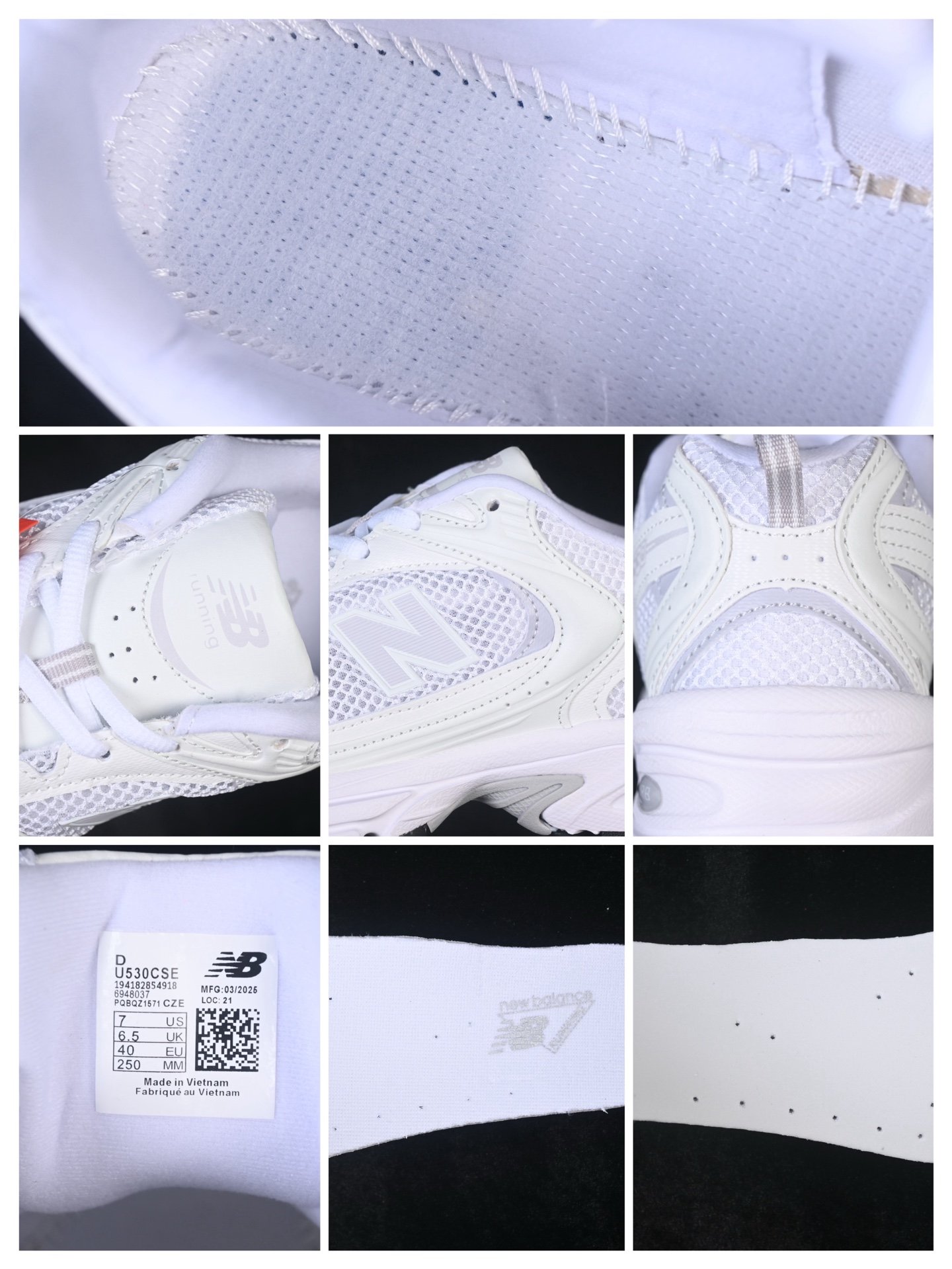 New Balance 530 White Pearl Grey U530CSE – Image 10