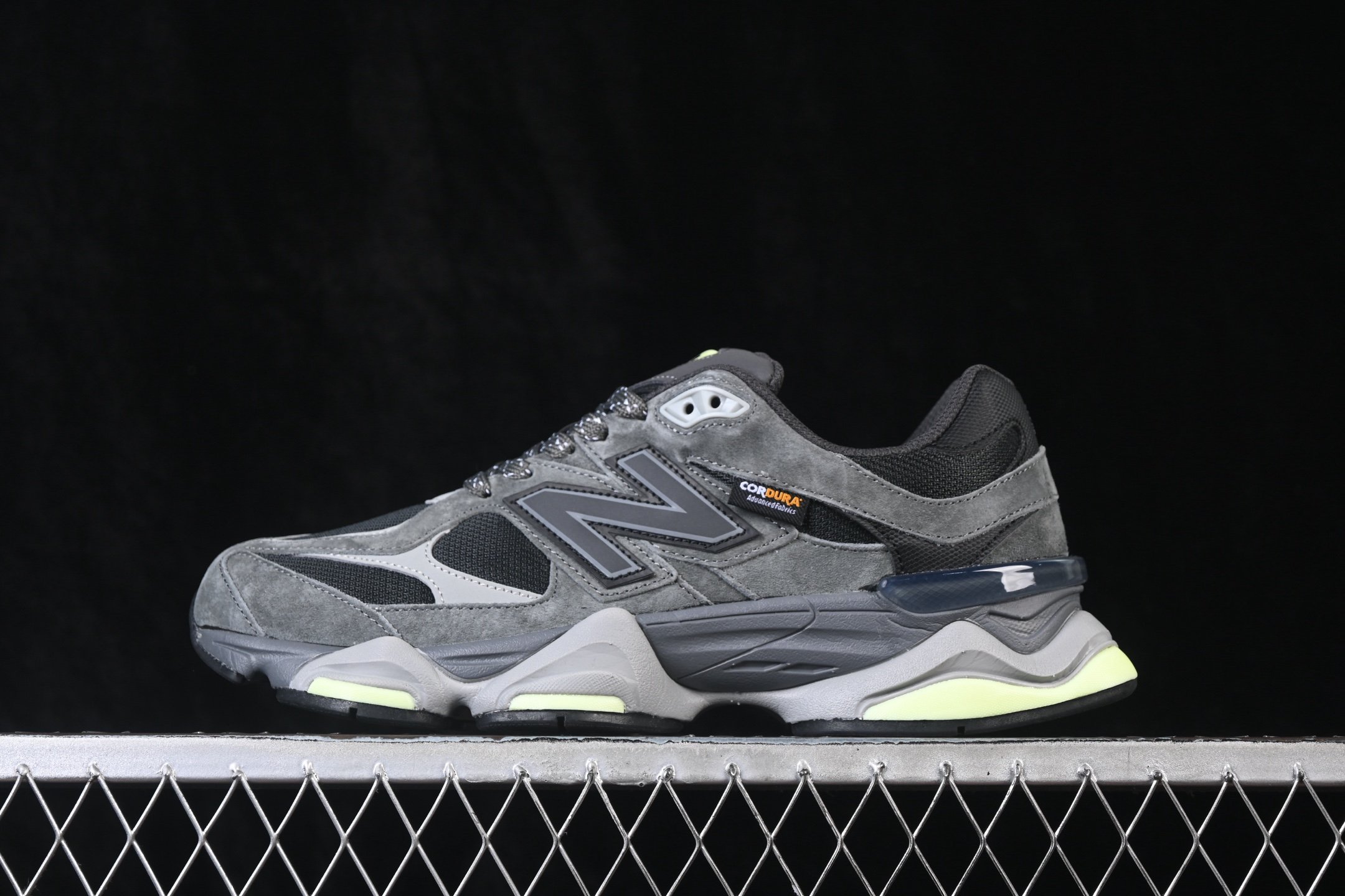 New Balance 9060 Black Cement Dry Lime U90602P8 – Image 2