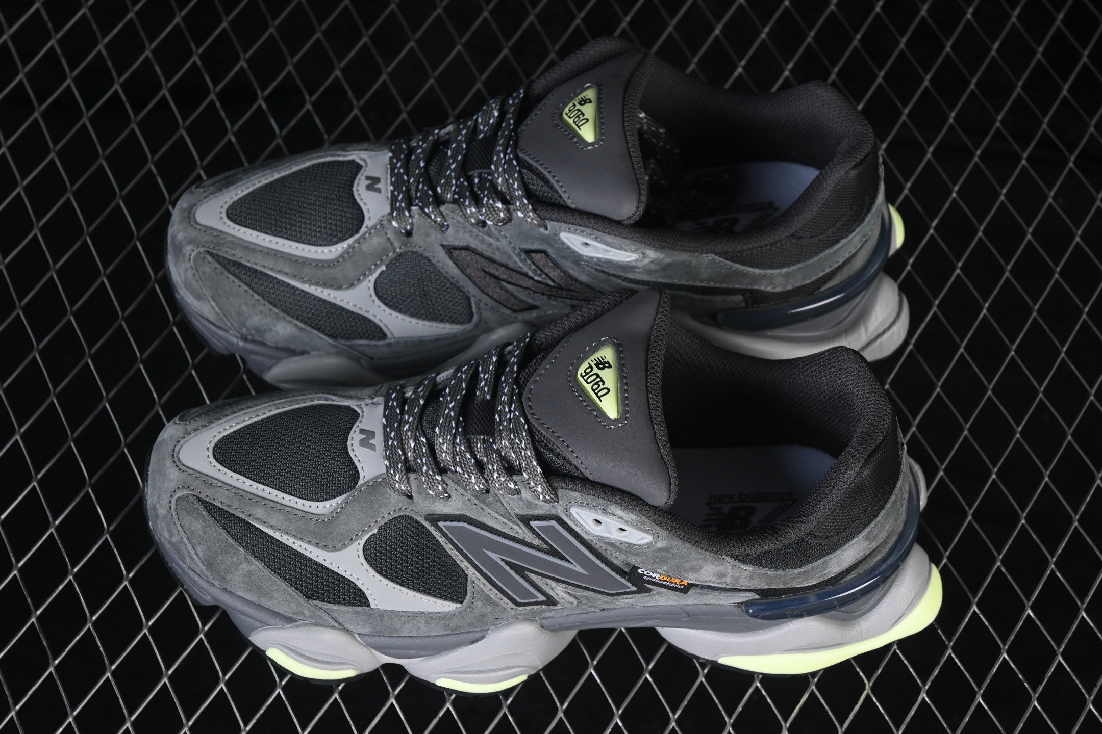 New Balance 9060 Black Cement Dry Lime U90602P8 – Image 6