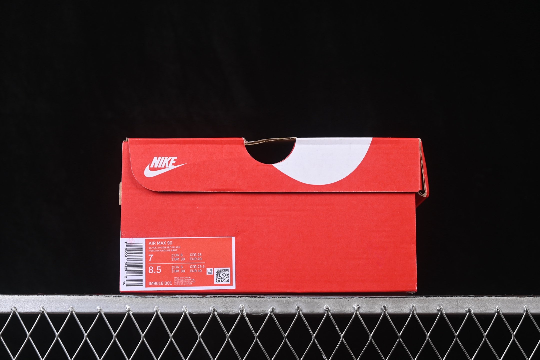 Nike Air Max 90 'Black & Tough Red' IM9616-001 – Image 9