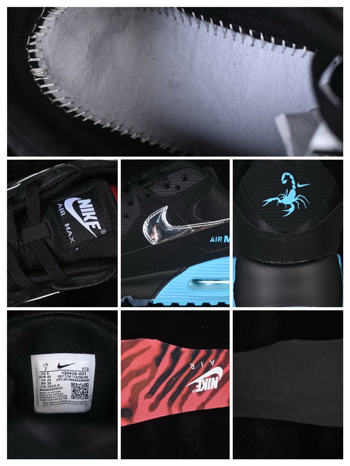Nike Air Max 90 Premium Scorpion Black IQ9438-001 – Image 10