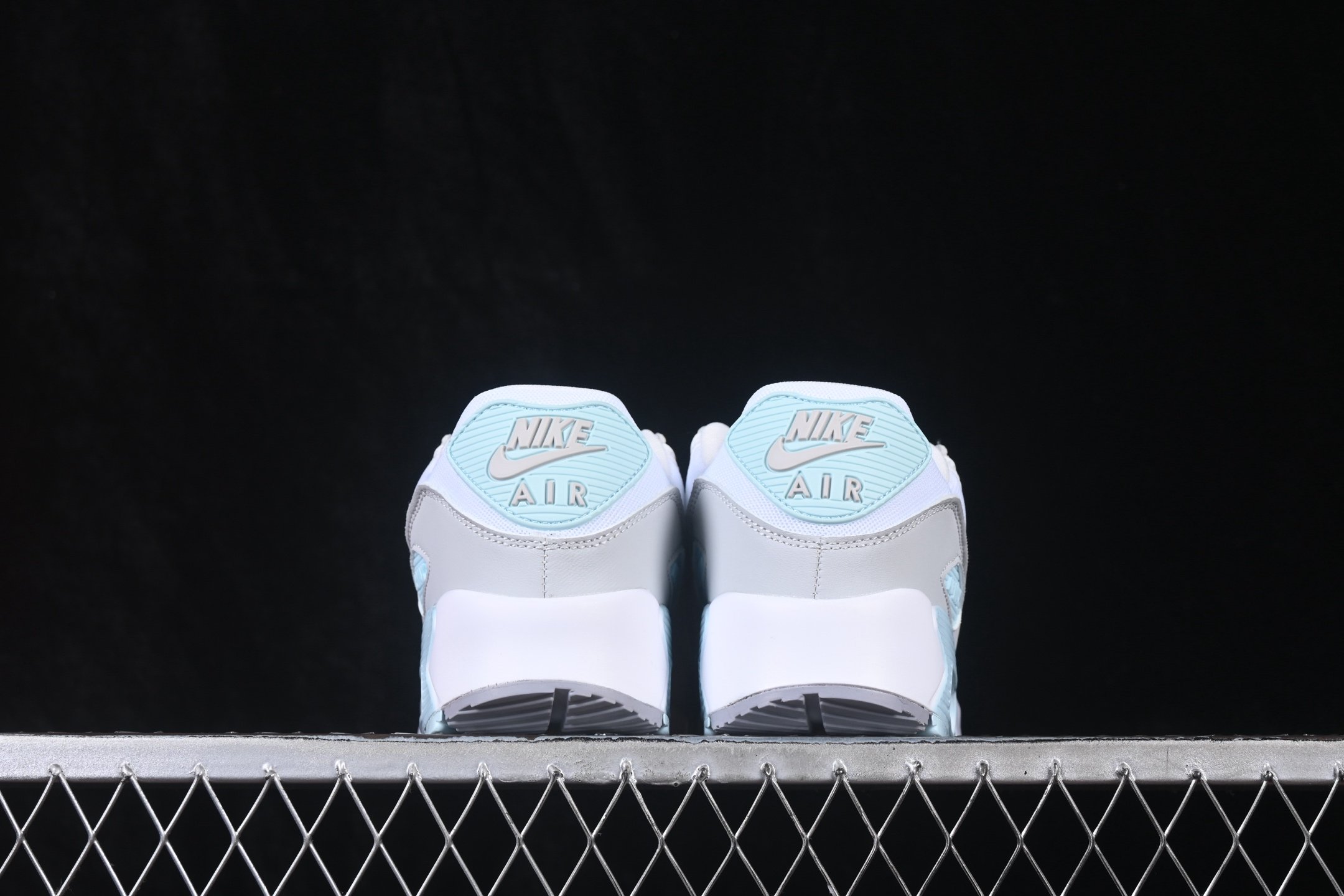 Nike Air Max 90 White Glacier Blue DH8010-104 – Image 7
